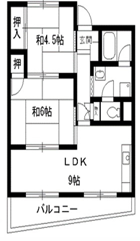 【間取り】 | ダフゴ第2マンション