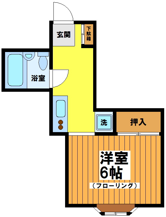 コーポロングワンの間取り