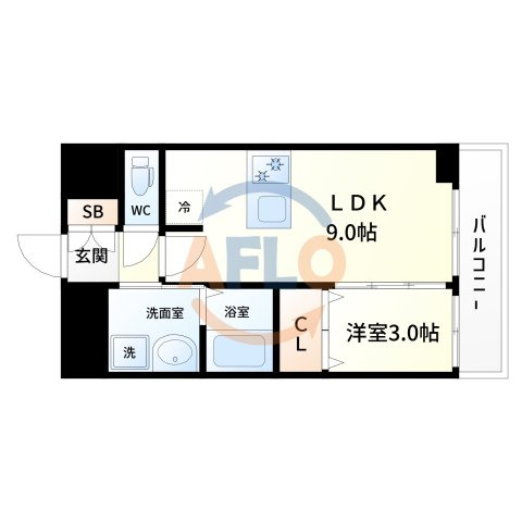 プレサンス西九条シティベイの間取り|プレサンス西九条シティベイ　間取り