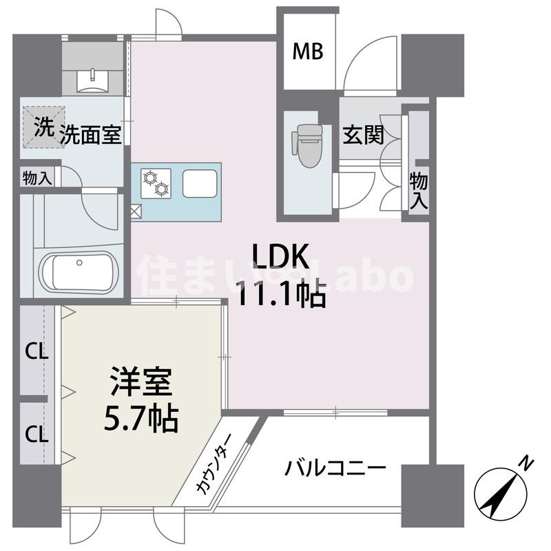 アビターレエクセラの間取り