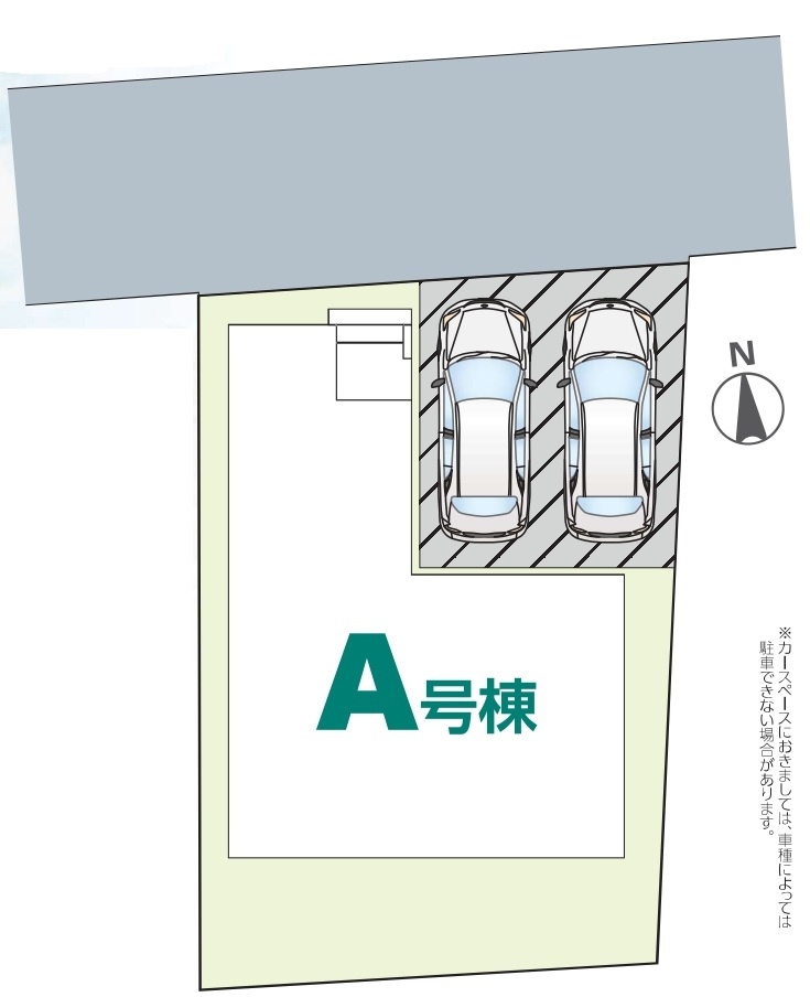 流山市東深井新築戸建の区画図|区画配置図
