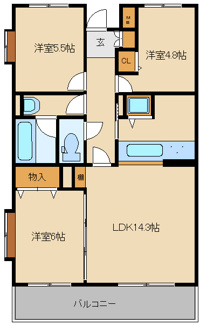 【間取り】 | マ・メゾン鷺沼 | マ・メゾン鷺沼