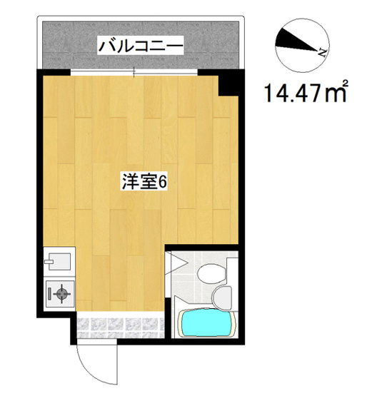 【間取り】 | ジオナ柴島Ⅰ