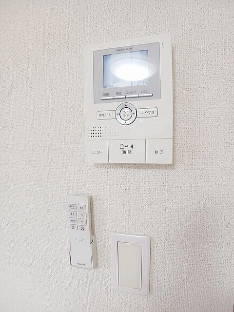 リヴィエールのセキュリティ|TVモニター付きで安心です☆