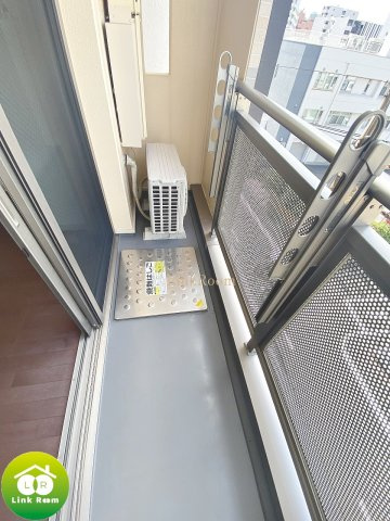 プルナス森下のバルコニー
