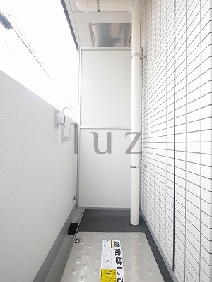リライア阪東橋サウスのバルコニー