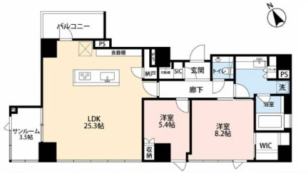 希神楽坂テラスの間取り