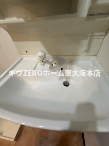 フレンシアノイエ難波南の洗面所