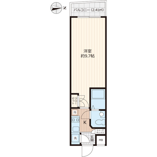 Ｂｅｖｅｒｌｙ　Ｈｏｍｅｓ　下赤塚の間取り