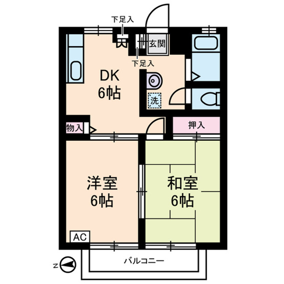 【間取り】 | シャルマンＳ