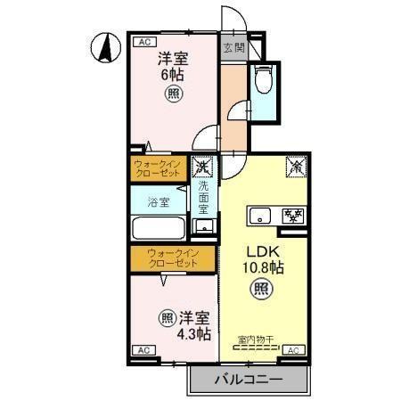 アークイーストの間取り