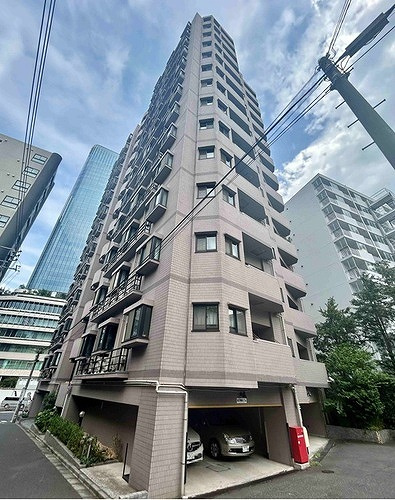 ライオンズマンション高輪の外観|建物外観(別角度)　※2026年8月撮影