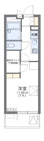 【間取り】 | レオパレスエルヴェール　サンク