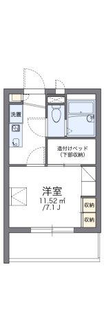 【間取り】 | レオパレスセジュール新保