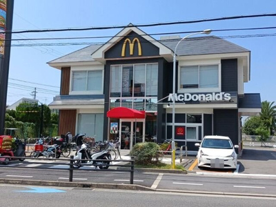 【周辺】 | 青山町４丁目アパート | マクドナルド　八尾高美町店まで450m