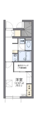 レオパレスそまぎの間取り|代表的な間取のため実際の間取とは異なる場合があります