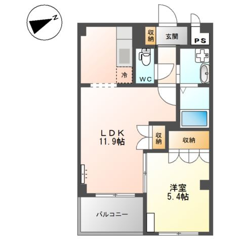【間取り】 | フローラ久宝寺