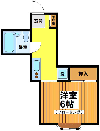【間取り】 | コーポロングワン