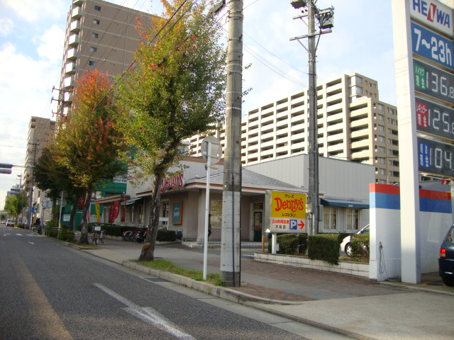 ラ・プラース古出来の周辺|デニーズ大松店まで403ｍ