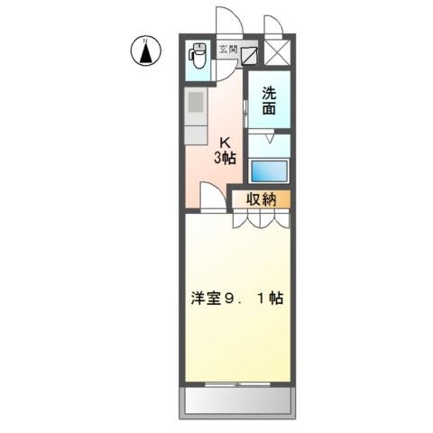 ポラリスの間取り