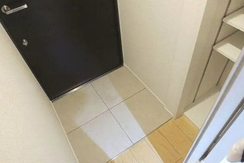 ベルフェリーク西小山の玄関