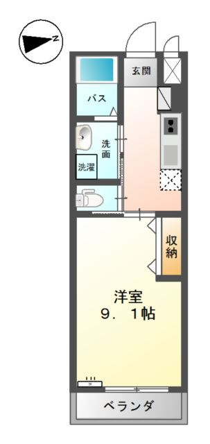 パークサイド駅南の間取り