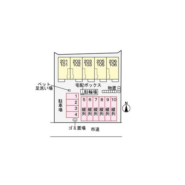 岐阜市日野南６丁目のアパートのその他