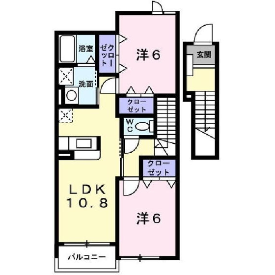 リセラの間取り