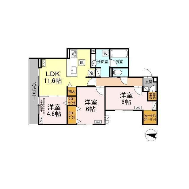 (仮称)D-ROOM長泉町桜提分譲賃貸PJの間取り