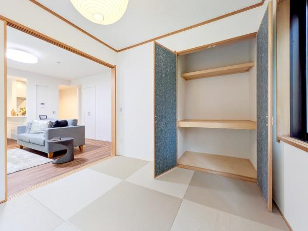 横浜市青葉区奈良５丁目の中古一戸建の収納|押し入れは来客用の布団や、大きなものを
入れておくときに重宝します！