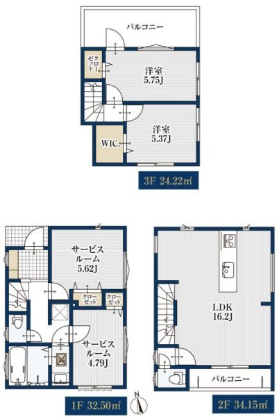 横浜市瀬谷区三ツ境の新築一戸建の間取り|使い勝手の良い2SLDK
お気軽にお問い合わせください。