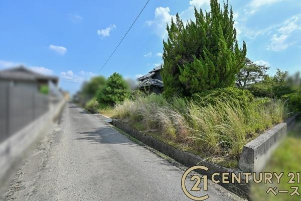磯城郡三宅町伴堂　一戸建の前面道路含む現地写真|■現地撮影写真■