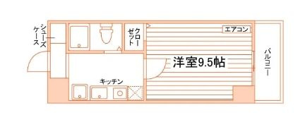 【間取り】 | クリーンハイツオンリーワン