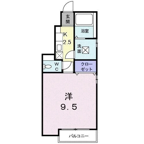 スウィート　ガーデンの間取り