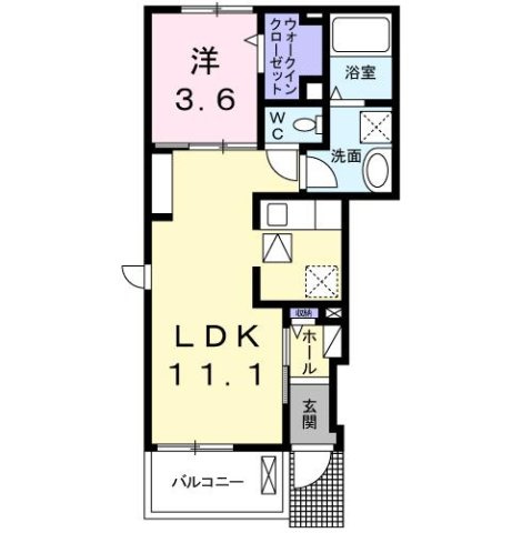ピエスモンテの間取り