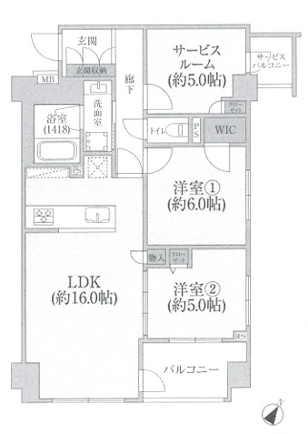 【間取り】 | リコットハウス藤沢