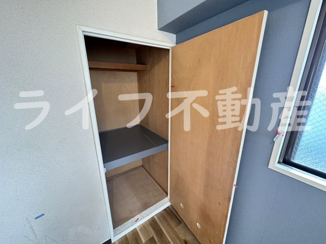 グロウブ東翠園の収納|専用の収納スペースです