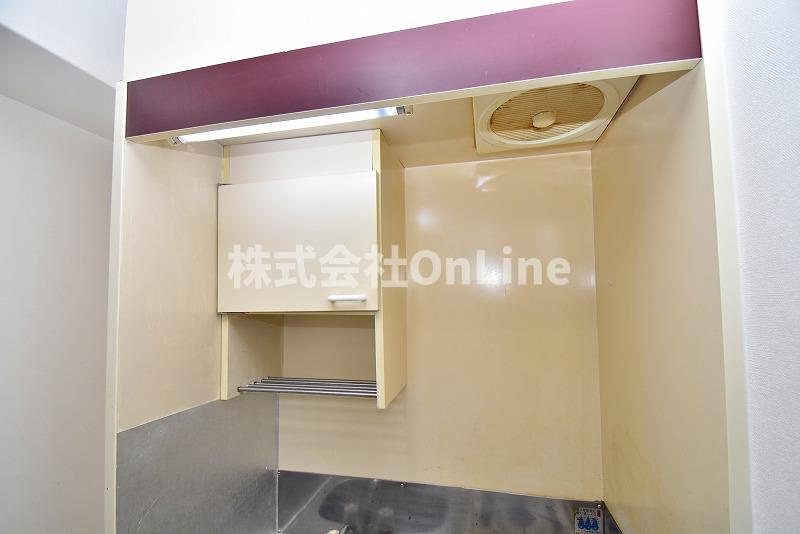 東大阪市上小阪２丁目の賃貸マンションの収納