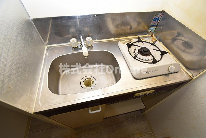東大阪市上小阪２丁目の賃貸マンションのキッチン