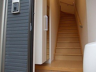 リーベ　レーベンの玄関