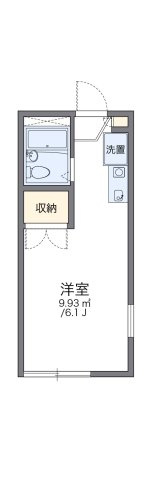 レオパレスＷＡＶＥの間取り