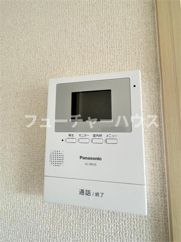 旭台アーバンハイツ　D棟のセキュリティ|※写真は201のもの