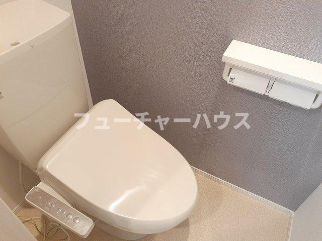 オークガーデン　Ⅰのトイレ|清潔感のあるトイレです