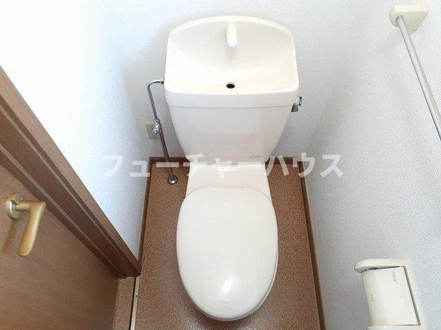 ヴェルカーザⅡのトイレ|コンパクトで使いやすいトイレです