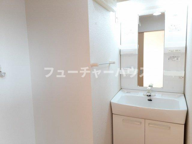 カーサ　ドマーニの洗面所|使いやすい洗面所です