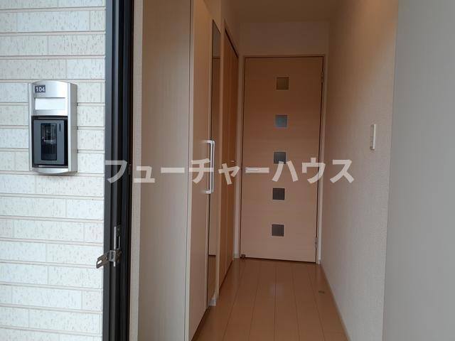 プラシードの玄関