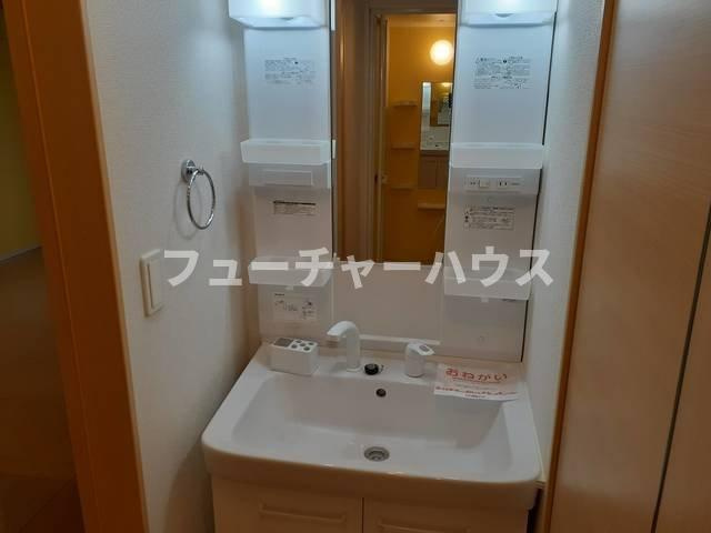 プラシードの洗面所