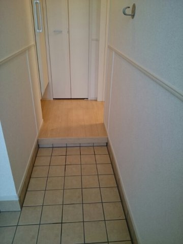 プランドール　花乃杜の玄関