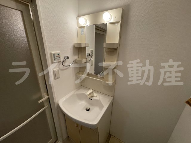 グランシス高井田の独立洗面台|独立洗面台あり、毎朝おしゃれに忙しい女性の方におすすめです