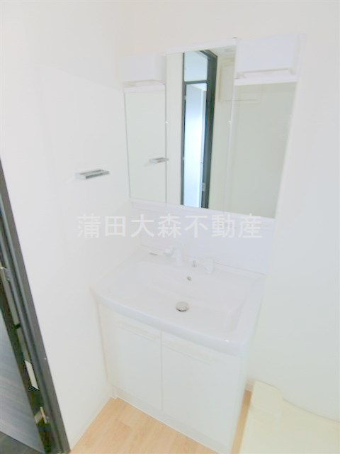 ドゥーエ大鳥居EASTの洗面所|独立洗面台
